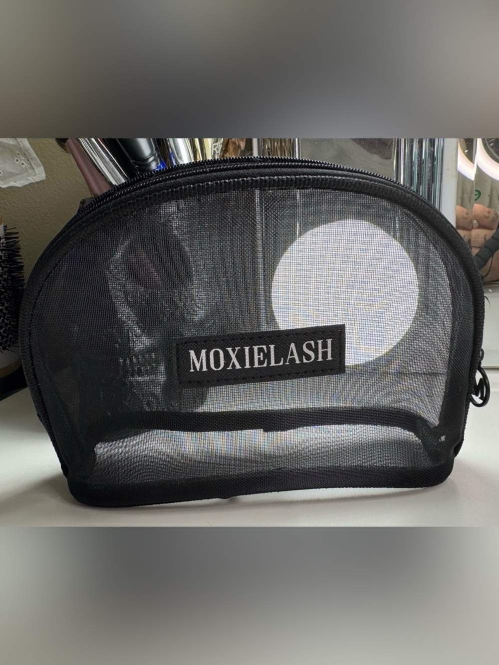 3/$15 Moxie Lash Nylon Mesh Bag Cosmetic Bag